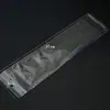 Material DIY para Pendientes Agujero para Colgar Bolsas Transparentes de OPP Pequeñas, Medianas, Grandes Tamaños Bolsas para Empaque de Pulseras Collares Múltiples Especificaciones 200 Piezas por Paquete