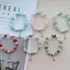 Pulseira de Joias Novo Estilo Coreano Temperamento Pulseira de Contas de Cristal Pulseira de Casal Estudante Crianças Joias Femininas Venda por Atacado
