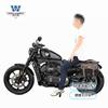 Coche muscle Wolf adecuado para xiangshuai hombre rudo bolsa lateral bolsa de lona bolsa para portátil de negocios maletín modificación con portaequipajes de liberación rápida