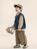 Chaleco de Mezclilla Changguo Clothing para Niños Chaleco Exterior Estilo Coreano Holgado para Niños Pequeños Estilo Otoño