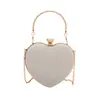 Bolso de Mano de Moda Transfronterizo para Mujer, Elegante Diseño de Nicho, Bolso de Hombro con Forma de Corazón, Bolso Cruzado Versátil de Moda para Mujer