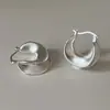 Brincos Versáteis da Moda para Mulheres Brincos de Argola Geométricos em U Foscos da Moda Estilo Ins Design de Nicho Brincos da Moda