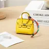 Nova Bolsa Mini Pingente para Batom Bolsa para Fones de Ouvido Bolsa para Chave do Carro Bolsa de Platina Bolsa Criativa Fofa Pingente