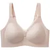 Sutiã Renda Plus Size Sem Costura com Suporte Líquido Macio, Dropshipping para Live Streaming, Sutiã Push-Up para Seios Pequenos, Comércio Exterior Transfronteiriço