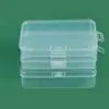 Plástico Transparente Longitud 12.5cm Caja de Empaque Caja de Almacenamiento para Equipo de Pesca Cartas de Póker Caja de Organización para Empaque de Piezas de Repuesto para Ferretería