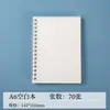 Venta al por mayor del fabricante Cuaderno de espiral A5 Volteo lateral A6 Engrosado B5 Cuadrícula Línea horizontal En blanco Inglés A4 Bloc de notas