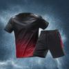 Traje Deportivo Popular Europeo de Tallas Grandes para Hombre, Ropa de Seda Helada de Secado Rápido, Camiseta sin Mangas y Shorts para Fitness, Venta al por Mayor desde Fábrica de Comercio Exterior