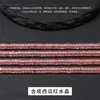 Venta directa de fábrica 2*4mm ángulo recto redondo piedra natural cristal jade cuentas sueltas accesorios para joyería DIY accesorios para pulseras