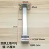 Suporte Quadrado de Tubo para Parede Superior Cabideiro para Loja de Roupas Montagem Lateral de Suspensão Prateleira Gancho de Tubo Quadrado para Parede Superior Esquerdo e Direito Preto