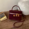 Bolsa de Mão Casual Minimalista para Mulheres, Novo Modelo Inverno 2026, Bolsa de Ombro e Transversal de Moda de Alta Qualidade