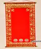 Protección del hogar rollo tela de terciopelo tela inmortal lista amarilla resbalón pequeño rojo no resbalón de sala oscura 50 lámina de oro número 35 escritura otro