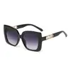 Gafas de Marco de Plástico Nuevas Jamie L4025 Tendencia de Moda Europea y Americana Gafas de Sol de Marco Grande Gafas de Sol con Visera para Exteriores