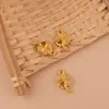 Colgante de Loto Chapado en Oro que Conserva el Color Campana Chapada en Oro Método Antiguo Pulsera Hecha a Mano DIY Colgante de Cuentas Accesorios de Joyería