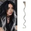 Extensões de Cabelo Cacheado Tingido Colorido para Pendurar na Orelha no Atacado, Um Cartão de Mechas para Mulheres, Mechas Naturais Invisíveis, Mechas Rosas