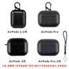 Funda Protectora Aplicable de Fábrica para AirPods 3 Funda Protectora de Cuero Anticaída para Apple 2ª Generación Pro 2 Auriculares Bluetooth