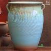 Vaso Grande de Terracota Feito à Mão, Vaso de Cerâmica Rústica de Grande Diâmetro para Suculentas e Flores, Vaso de Cerâmica para Plantas Suculentas com Formato de Tronco Velho