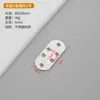Código de ángulo de acero inoxidable engrosado fijo ángulo recto lámina plana en forma de L código de ángulo de 90 grados soporte de estante de partición Accesorios para muebles