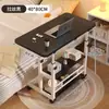 Mesita de noche, Escritorio de computadora móvil elevable, Escritorio simple para estudiantes, Habitación de dormitorio Hogar Estudio Mesa pequeña simple