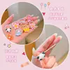 Gomas para el Cabello de Flores para Niñas, Bandas de Goma Duraderas para Bebés Niñas, Accesorios para el Cabello