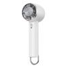 Ventilador de hielo sin escobillas, mini ventilador de escritorio de mano con compresa fría, ventilador de refrigeración con carga USB, ventilador de mano para exteriores sin aspas, viento