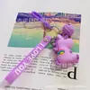 Chaveiro Novo Unicórnio Transfronteiriço, Pingente Fofo para Bolsa de Casal, Pequeno Presente Popular, Chaveiro de Sino Atacado