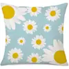 Funda de Almohada de Flores Primavera y Verano Transfronteriza Hogar Sofá Sala de Estar Funda de Almohada Funda de Almohada de Cintura Nueva Amazon Funda de Almohada Transfronteriza
