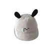 Sombrero de Bebé Qiunan Otoño e Invierno Nuevo Estilo Ins Lindo Súper Adorable Sombrero de Sol para Bebé Sombrero de Pescador Sombrero de Cubo con Pico de Pato para Bebé Pequeño