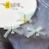 Nuevas Decoraciones de Lazo de Cinta de Encaje y Perlas Estilo Coreano Accesorios para el Cabello Bolsas de Ropa Accesorios de Tela
