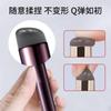 Atacado de fábrica cabeça de pincel labial de silicone cabeça redonda novo Q pincel macio pincel halo para batom pincel para corretivo cabeça labial portátil