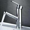 Torneira de furo único Lavatório Torneira do banheiro Torneira doméstica à prova de respingos de aço inoxidável Água fria e quente Uso duplo Amazon