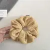 Faixa de Cabelo de Veludo Chenille Vazada Outono Inverno para Mulheres com Corda de Cabelo para Rabo de Cavalo Baixo Elegante e Suave Corda de Cabelo Versátil Acessórios de Cabelo