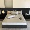 900D Lujo Accesible Jacquard Acondicionado por Aire Alfombra Suave Plegable Lavable a Máquina Clase A Transpirable Alfombra de Salud Verano Hogar Alfombra de Seda de Hielo 1.8