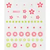 Adesivos para Unhas Yimei New Flower Lote Misto Adesivos 3D para Unhas Pequenos Adesivos Frescos de Tulipa para Unhas Adesivos para Unhas