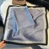 Novo Estilo Lenço de Seda Moda Feminina Versátil 70 Quadrado Estilo Coreano Lenço de Proteção para o Pescoço Primavera e Outono Lenço Retrô Gravata para Bolsa