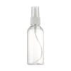 Botella de spray de 50 ml, botella de plástico PET, loción, regadera, botella de muestra de viaje, botella de spray desinfectante de alcohol