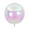 Globo de aluminio decorativo colorido redondo de amor, estrella de cinco puntas, transparente, mariposa mágica, estrella explosiva, gota de agua, ensamblaje