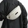 Bolsa de Peito em Veludo Cotelê Nova Tendência Simples Esportiva Casual Estilo Bolsa de Ombro Cor Sólida Moda Grande Capacidade Bolsa Transversal