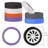 Accesorios para ruedas de maleta anti-desgaste y resistentes al desgaste, cubierta protectora, cubierta de reparación para ruedas de equipaje, cubierta silenciosa para carrito