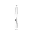 Vajilla de Acero Inoxidable 1010 Cuchillo para Bistec Occidental, Tenedor, Cuchara, Cuchara para Café y Postre, Cuchara para Servir, Tenedor, Cuchara para Helado, Estilo Occidental