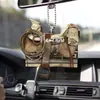 Chapéu de Cowboy de Jeans Novo com Selim Transfronteiriço Botas Decoração de Retrovisor de Carro Velho Oeste Chaveiro Pingente