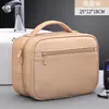 Nuevo neceser de viaje transfronterizo, diseño de malla colgante con múltiples compartimentos, portátil para viajes de negocios y para guardar artículos de tocador y cosméticos