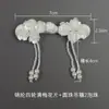 Botões Cheongsam Retrô Personalizados de Cristal e Pérola com Pingentes e Contas em um Estilo Chinês Moderno
