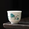 Taza de Té de Cerámica Taza de Té Doméstica China Juego de Té Kung Fu Taza Campana Taza para Cata de Té Taza de Té Personal Taza de Porcelana