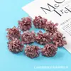 Flores Artificiais Materiais DIY Cabeças de Flores de Hortênsia Flores Falsas Flores Artificiais com Toque de Luxo Flores de Casamento Realistas para Decoração de Cena