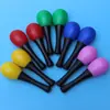 Maracas Orff Instrumento de Percusión Jardín de Infancia Educación Temprana Materiales Didácticos Música de Iluminación Maracas de Plástico de Mano