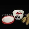 Tazas y Tazones de Papel Desechables para Helado de 6.5oz 200ml al por Mayor con Diseños Imprimibles y Tapas Opcionales