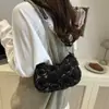 Bolso Pequeño Cuadrado Estilo Dulce al por Mayor para Mujer, Nuevo Bolso de Hombro Floral de Moda Verano 2025, Bolso de Cadena para el Brazo