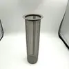 Malla de filtro perforada tipo rollo multicapa de acero inoxidable 304, cartucho de malla de filtro industrial, cartucho de malla de filtro múltiple de doble capa