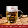 Taza de Té Espesa Resistente a Altas Temperaturas, Vaso para Beber Doméstico, Vaso de Vidrio con Asa, Vaso Transparente para Cerveza, Vaso para Bebidas, Vaso de Agua para Sala de Estar