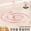 Tendedero Tipo Espiral para Ropa, Colgador Circular Giratorio Grande para Uso Doméstico en Balcón, Específicamente para Fundas de Edredón y Sábanas